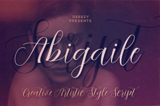 Abigaile Script: The Elegance of Handwritten Design