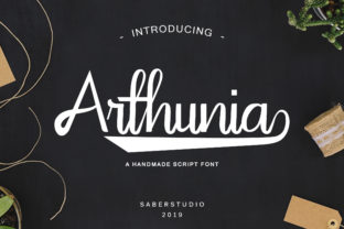 Arthunia Script: Where Vintage Charm Meets Modern Design