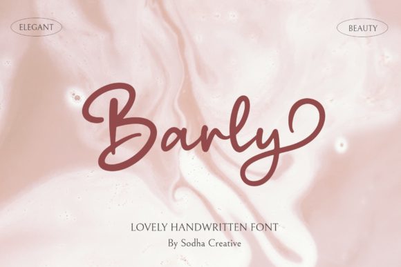 Barly: The Elegant Script for Modern Design