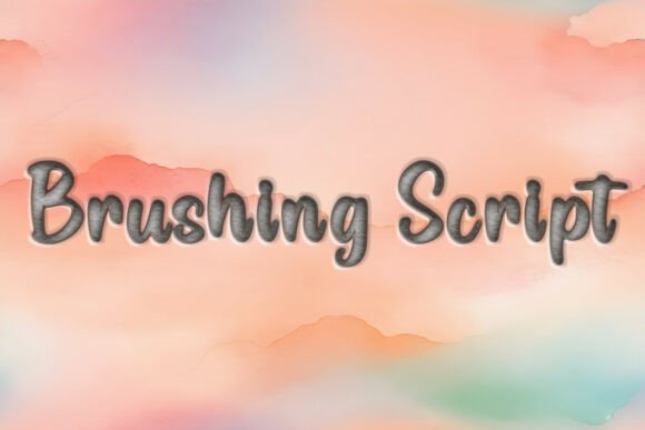 Brushing Script: The Artistic Flair Your Designs Need
