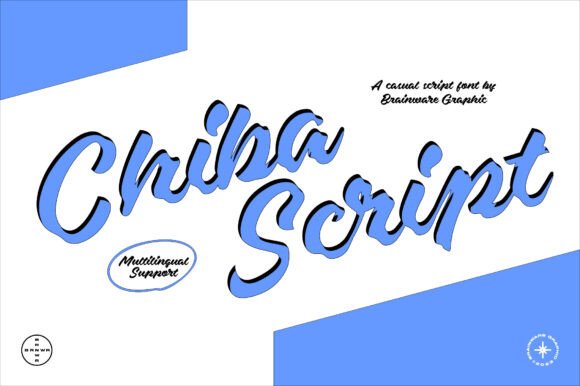 Chiba Script: Crafting a Friendly, Retro Vibe for Modern Projects
