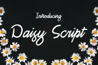 Daisy Script: A Free Script Font for Feminine Design