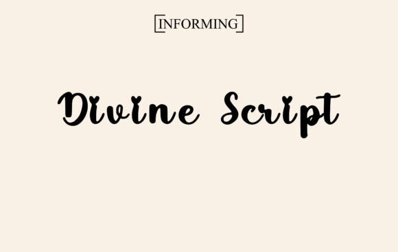 Divine Script: A Sweet, Playful Font for Romantic Designs