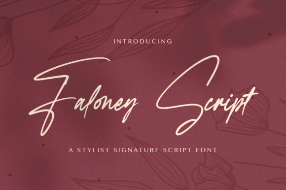 Elevate Your Design with Faloney Script