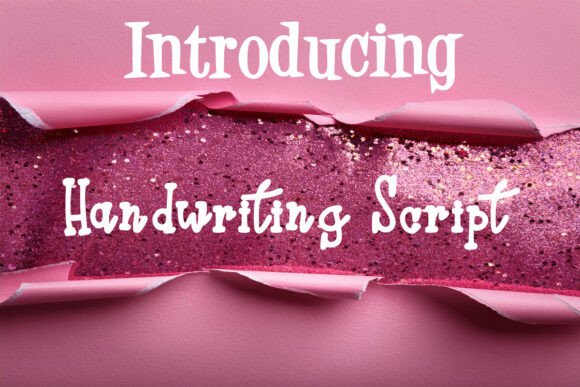 Handwriting Script: Your Go-To Typeface for Authentic Design