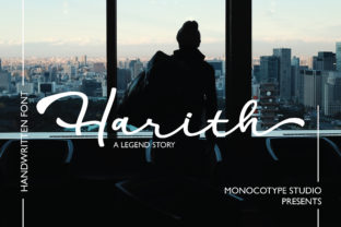 Harith Script: A Bold Take on Handwritten Typography