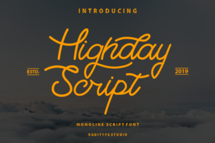 Highday Script: Your Go-To Font for Authentic Style