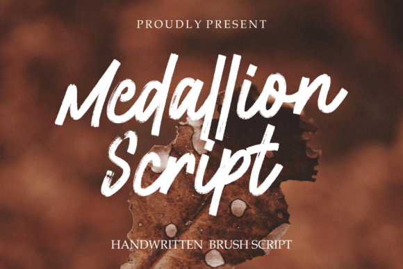 Medallion Script: The Bold Brush Font for Impactful Design