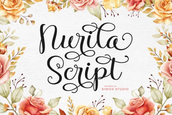 Nurila Script: The Modern Calligraphy Font for Elegant Design