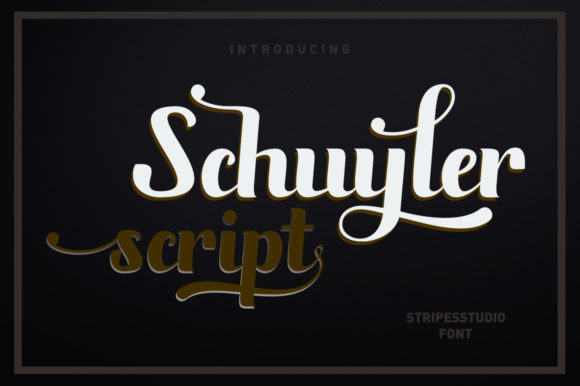 Schuyler Script: A Modern Typeface with Timeless Authenticity