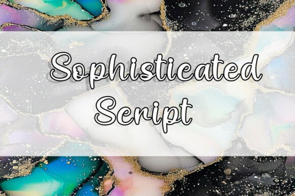 Sophisticated Script: A Font for Modern Elegance