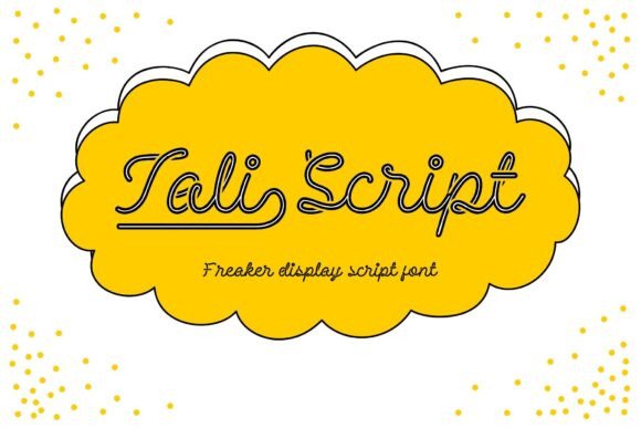 Tali Script: A Creative Font for Personal Branding