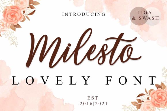 Unlock Creative Charm with Milesto Script