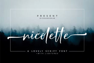 Unveiling Nicolette Script: A Modern Handwritten Font for Elegant Designs